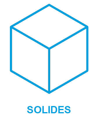 Icône matière solide